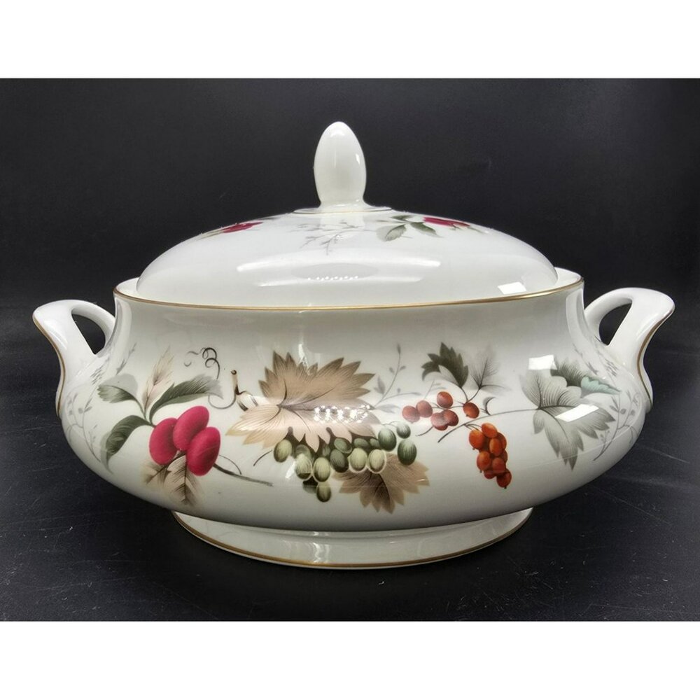 Vintage Royal Doulton Ardon Vegetable Tureen With Lid & Handles China VL4026